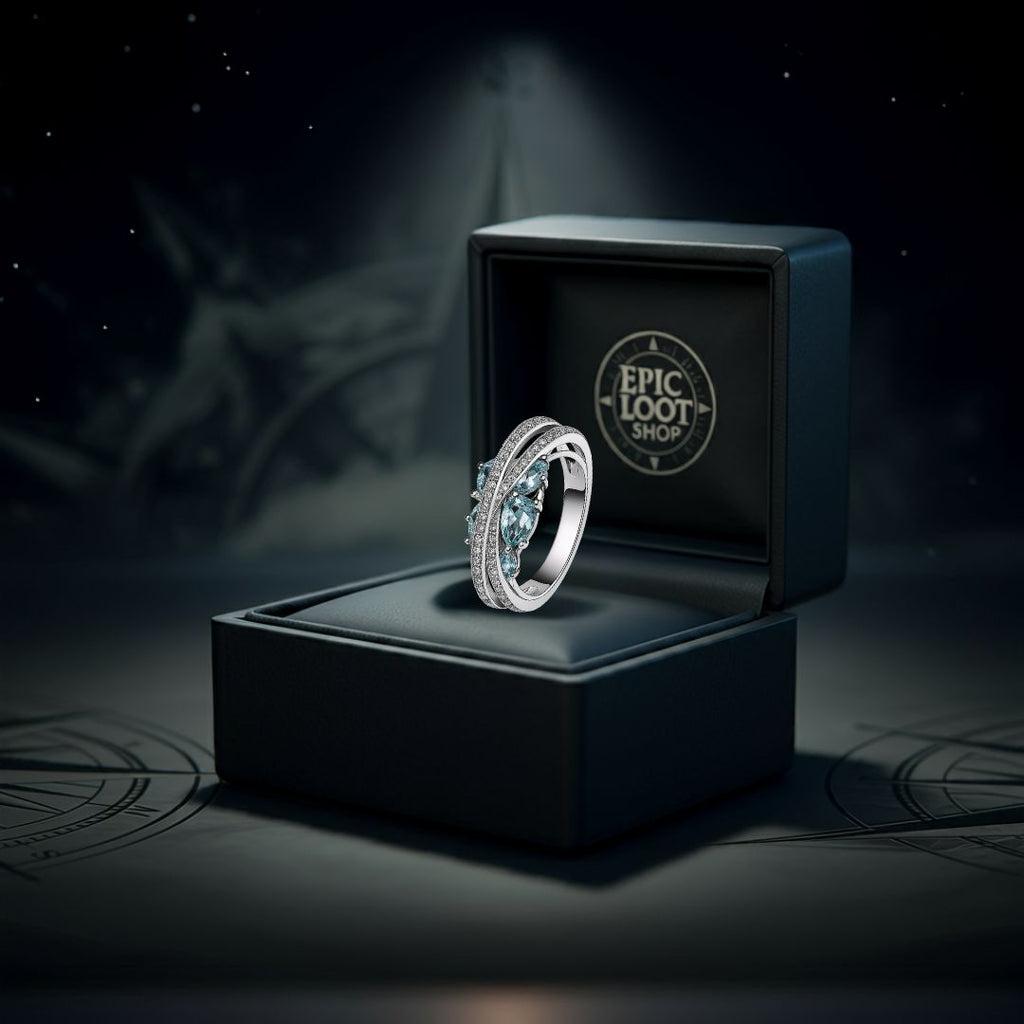 Bifrost Horizon Ring - Norse Women's Ring - Alternative Angle | Epic Loot Shop