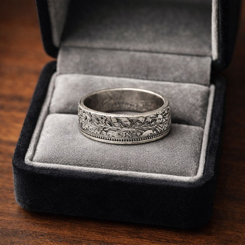 Ring of Silent Roots - Norse Women's Ring - Alternative Angle | Epic Loot Shop