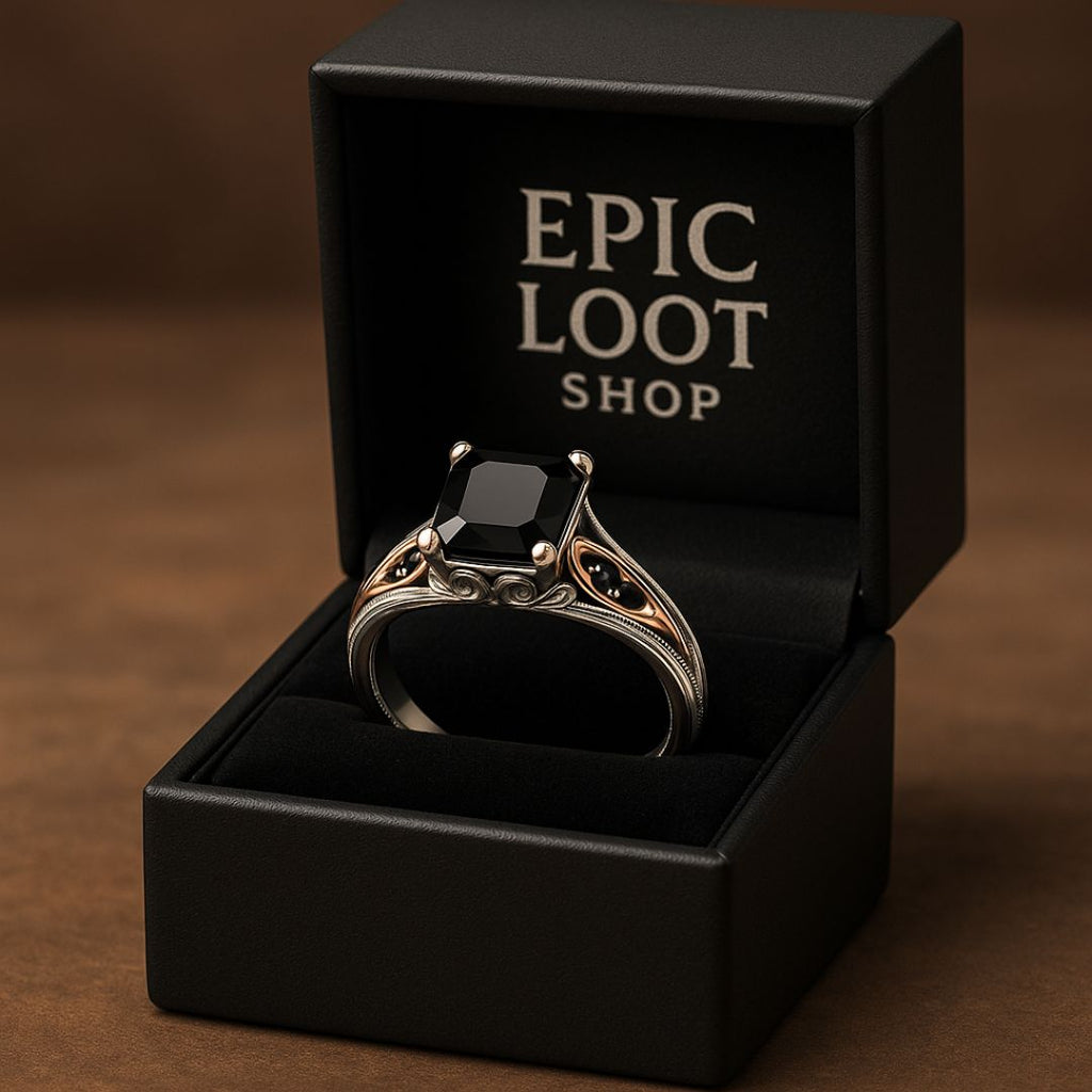 Nightveil Ring - Norse Women's Ring - Alternative Angle | Epic Loot Shop