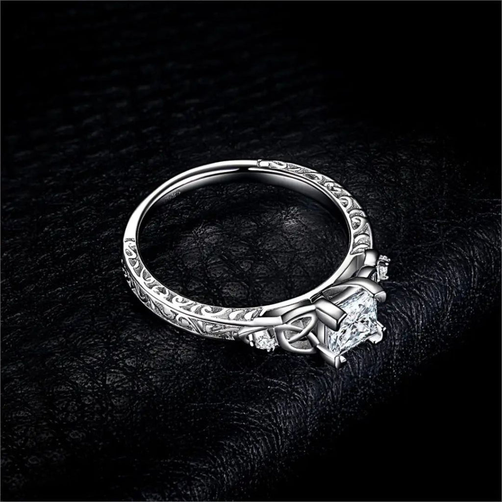 Brithael Ring - Norse Women's Ring - Alternative Angle | Epic Loot Shop