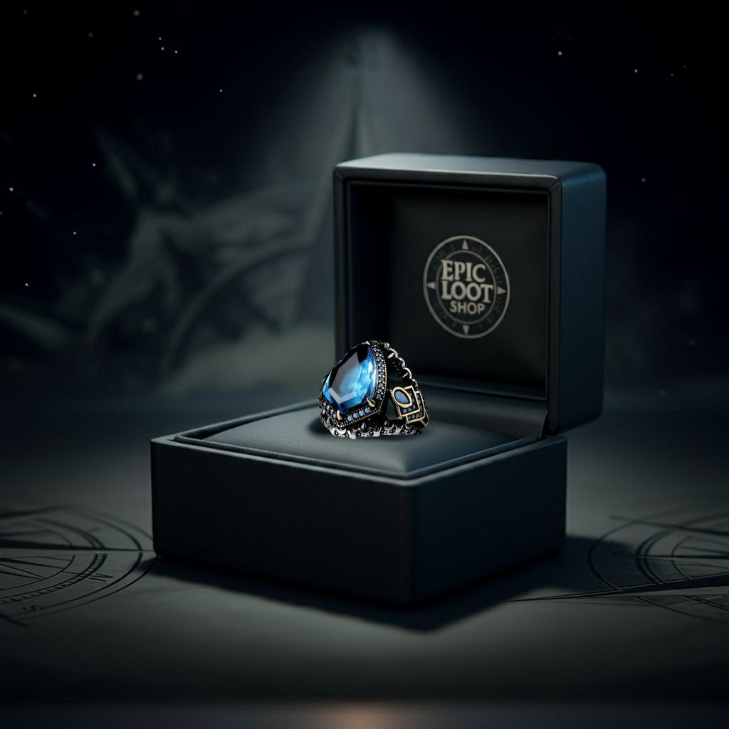 Shield of Midgard Ring - Viking Rings For Men - Alternative Angle | Epic Loot Shop