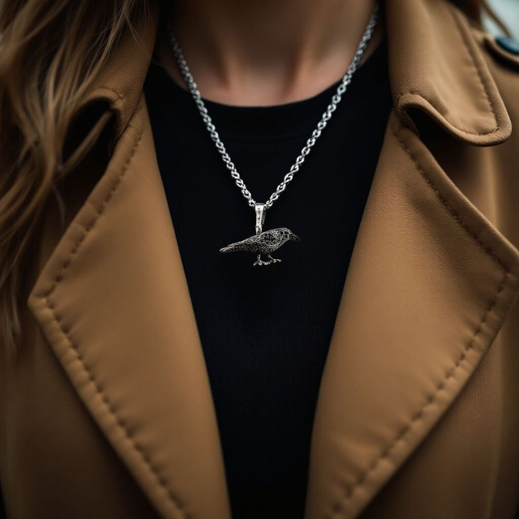 Wisdom of the Raven Pendant
