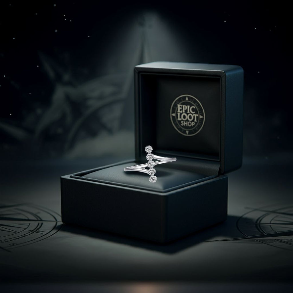 Freya’s Five Virtues - Norse Women's Ring - Alternative Angle | Epic Loot Shop