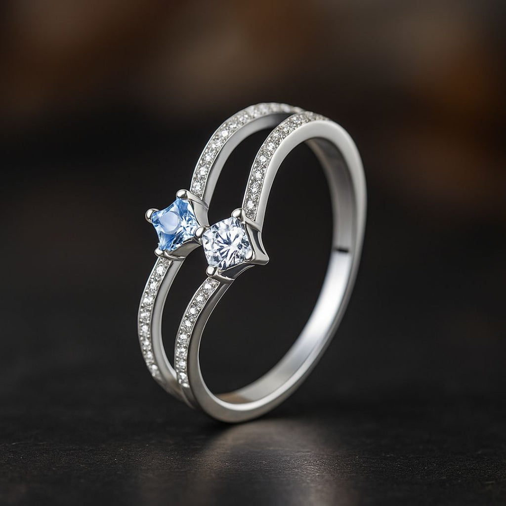 Lágna Tear Ring - Norse Women's Ring - Alternative Angle | Epic Loot Shop