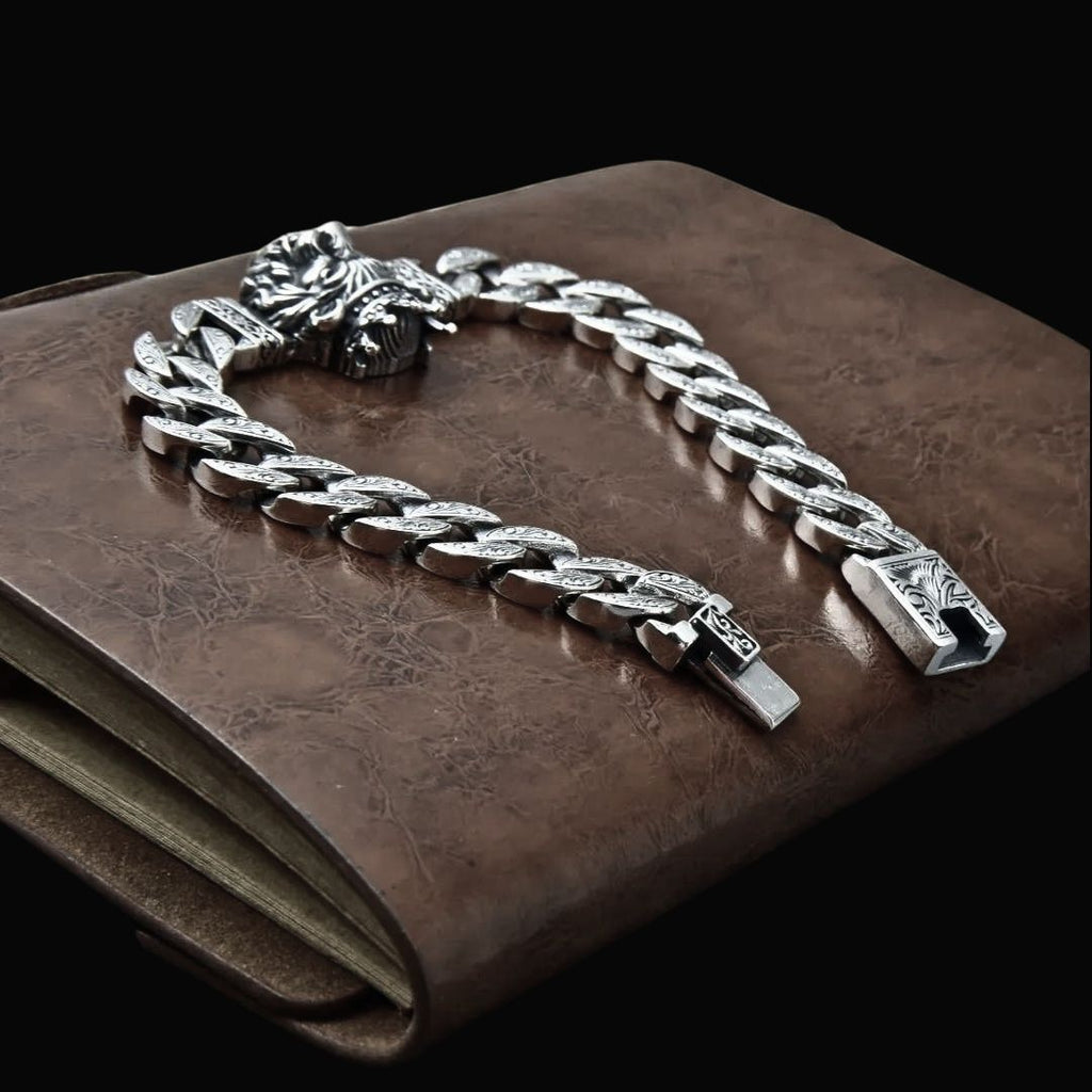 Vintage Dominant Lion Bracelet