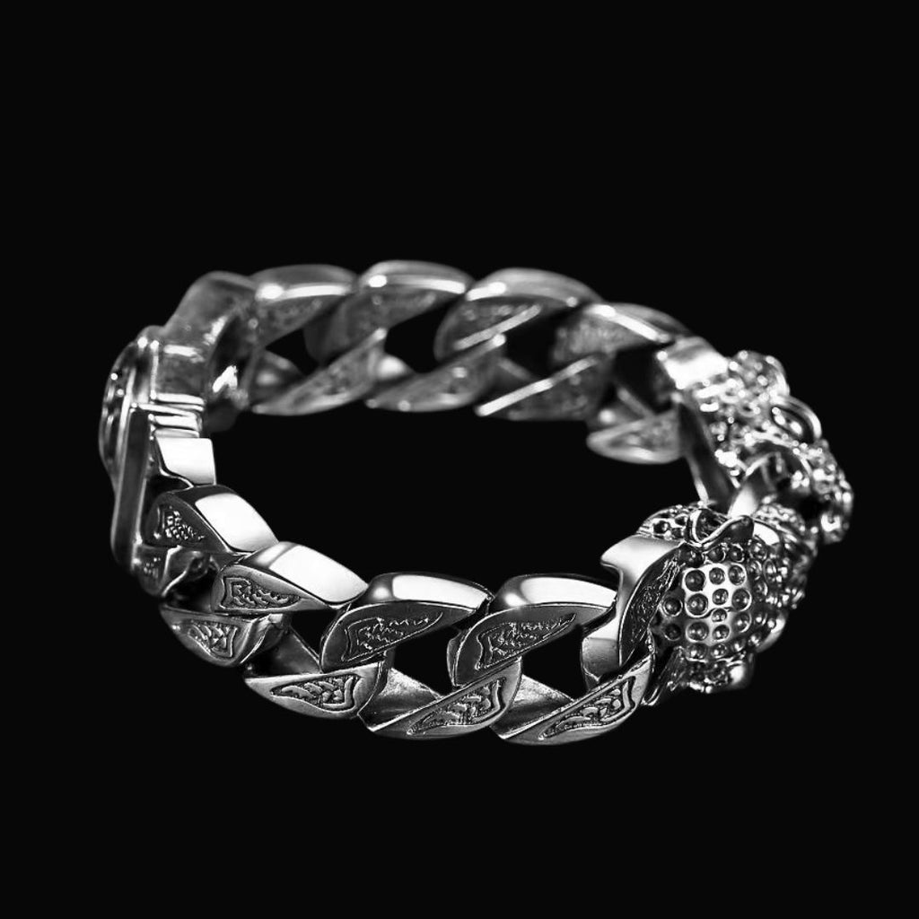 Bold Tiger Chain Bracelet