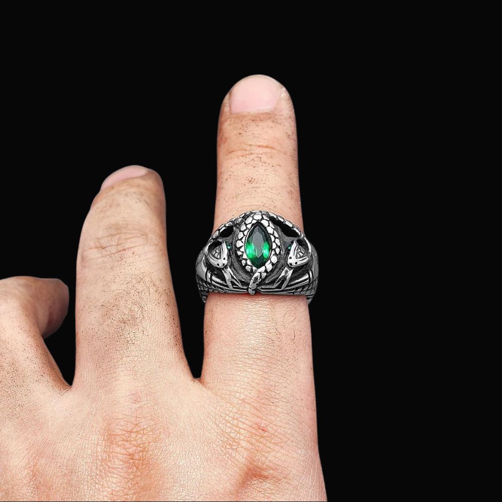 Guardian of the Midgard Serpent: Jörmungandr Ring