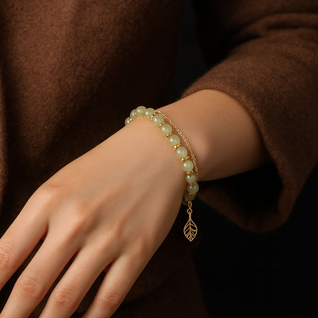 Lรญfโs Whisper Bracelet ๐ฟ - Norse Women's Bracelet - Alternative Angle | Epic Loot Shop