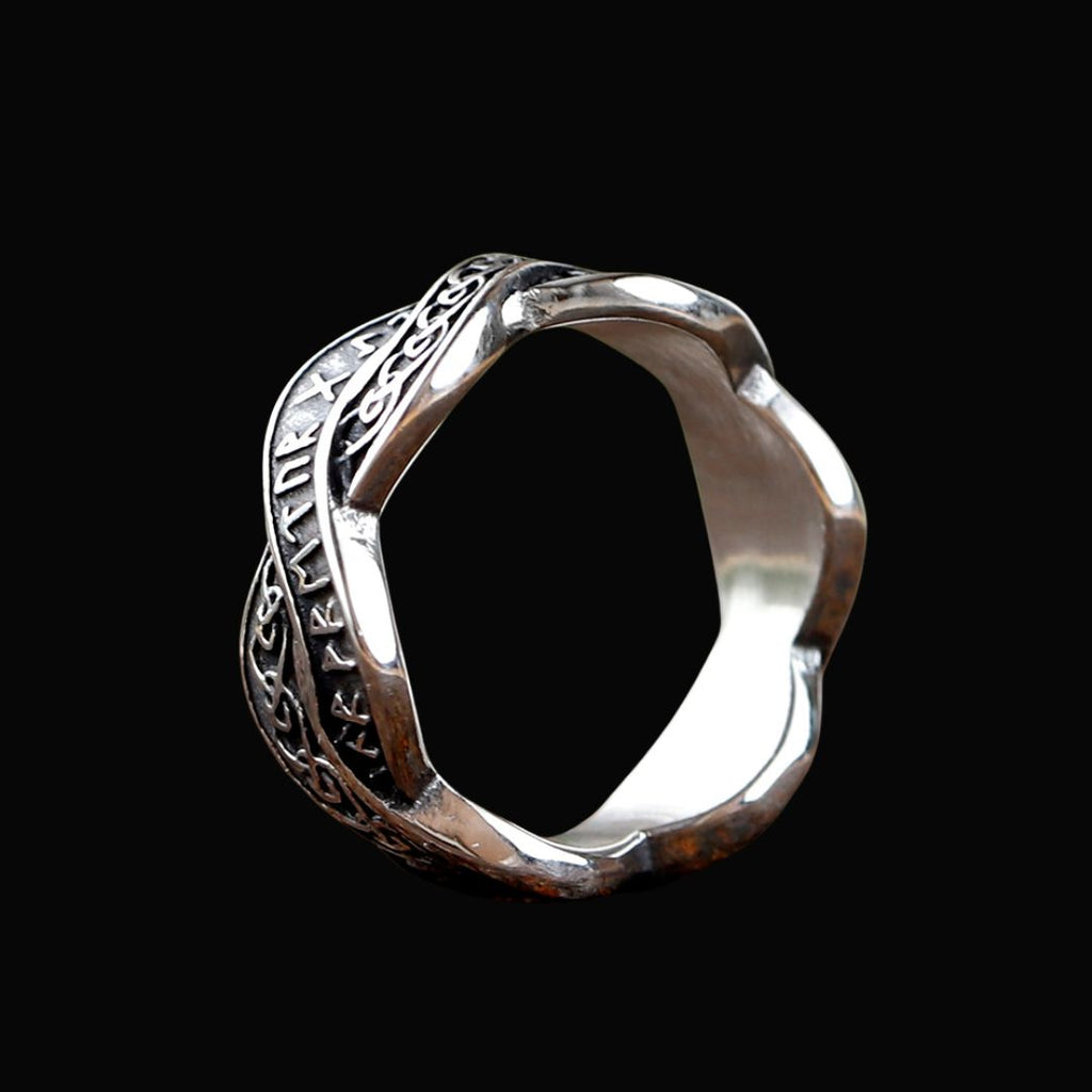 Nordic Celtic and Runes Ring