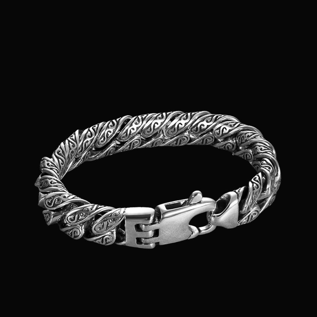 Tang Grass Pattern Bracelet