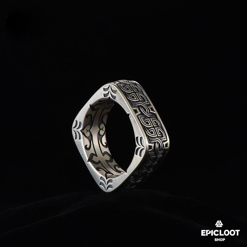Celtic Knot Ring Eternal Weave