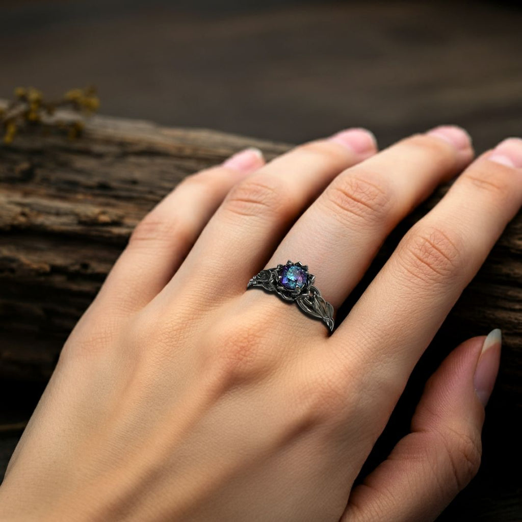 Eternal Petal Ring - Norse Women's Ring - Alternative Angle | Epic Loot Shop