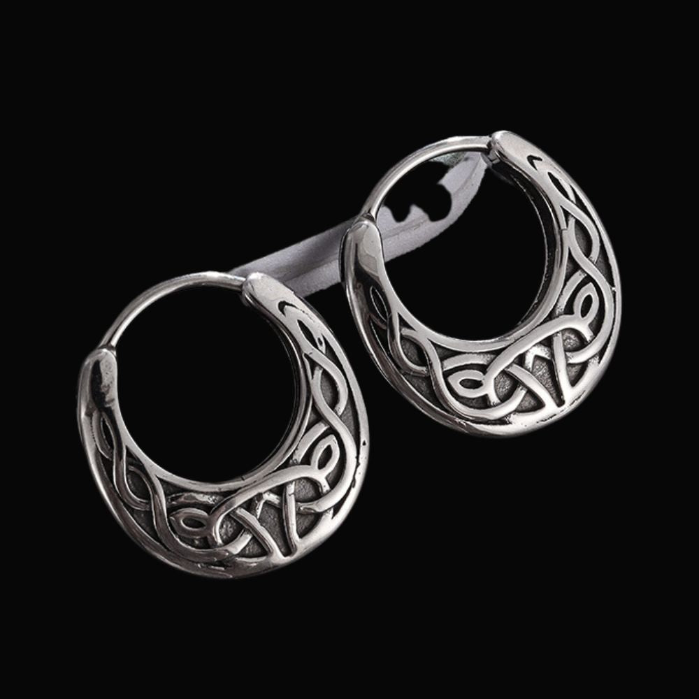 Nordic Knot Viking Earrings