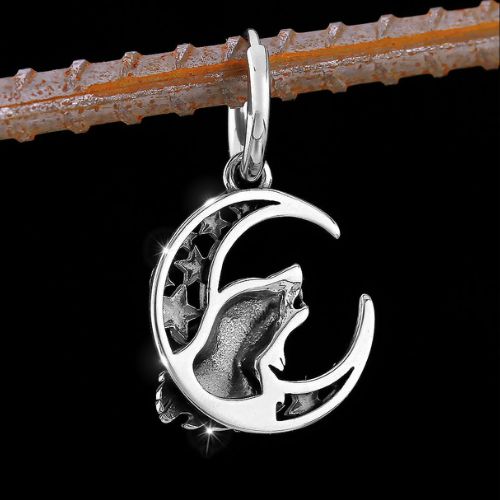 Norse Wolf Viking Earrings