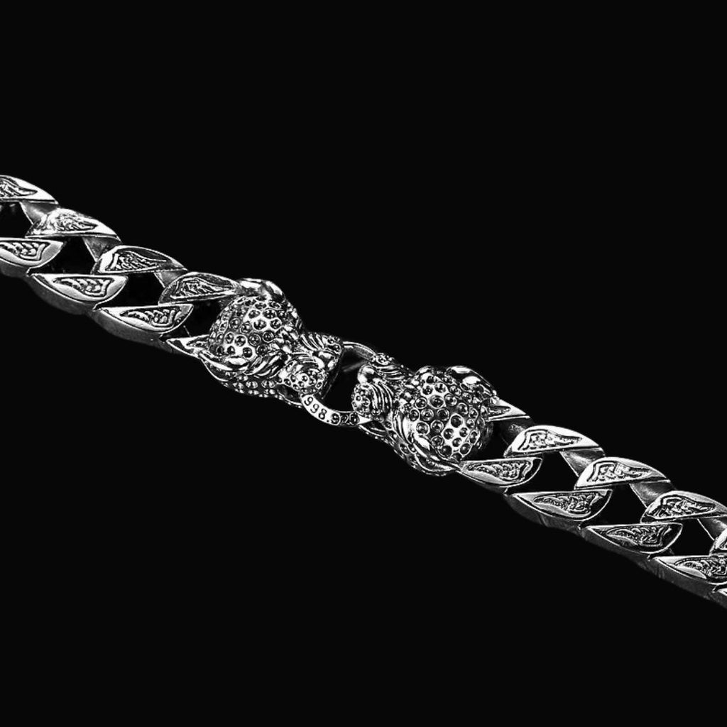 Bold Tiger Chain Bracelet