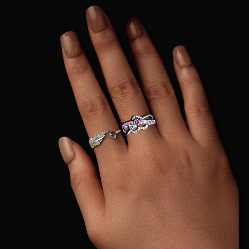 The Heart of Vör - Norse Women's Ring - Side Profile | Epic Loot Shop