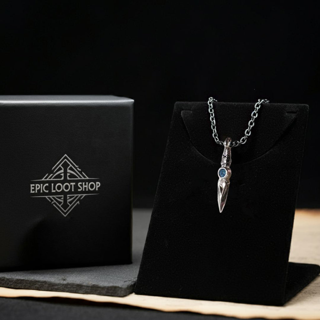Phantom Edge Pendant - Viking Necklace - Close-up | Epic Loot Shop