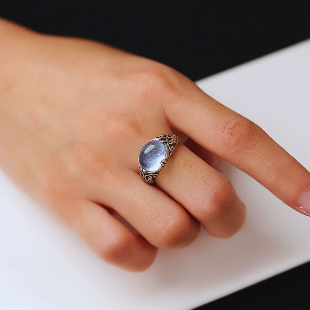 S925 Mani Blessing Ring