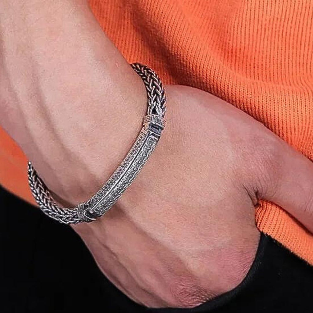 Handwoven Vintage Pattern Bracelet