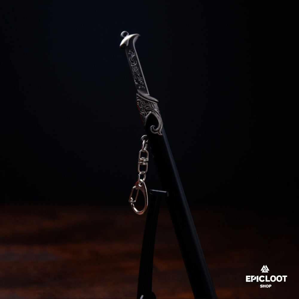 Ancient Valor Blade: An Artistic Metalwork for Decoration - Viking Jewelry For Men - Side Profile | Epic Loot Shop