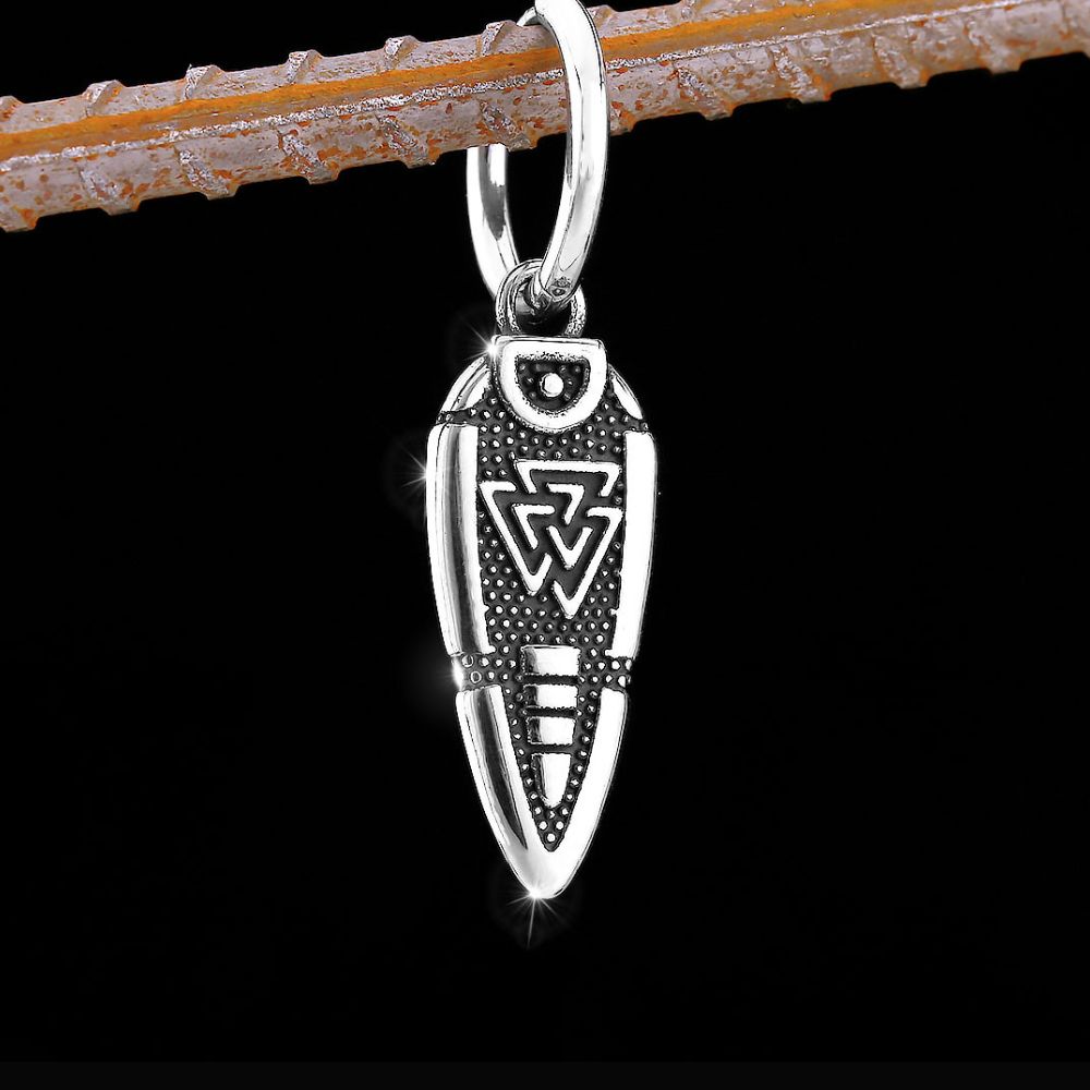 Gungnir Spearhead Viking Earrings