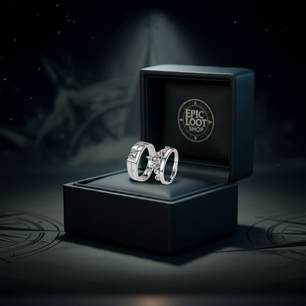 Regal Spark Couples Ring