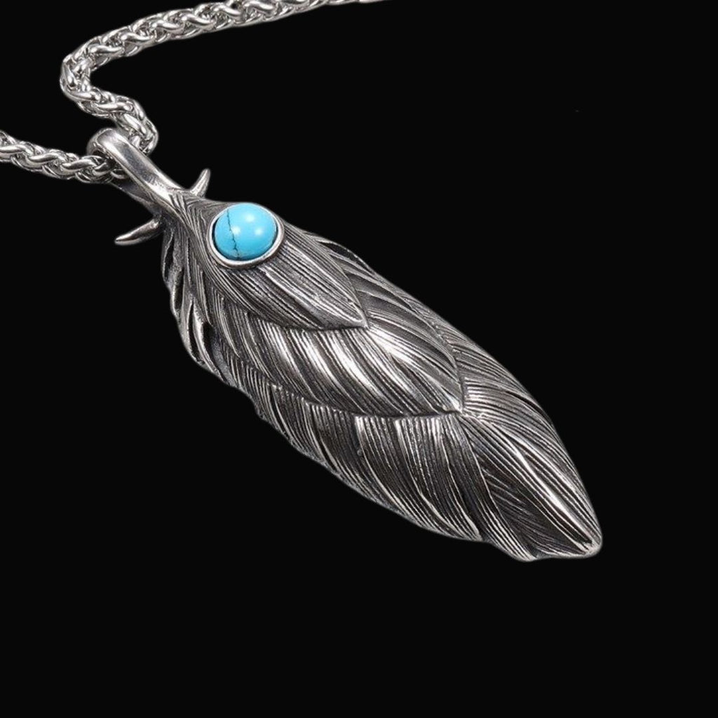 Feather of Huginn Pendant