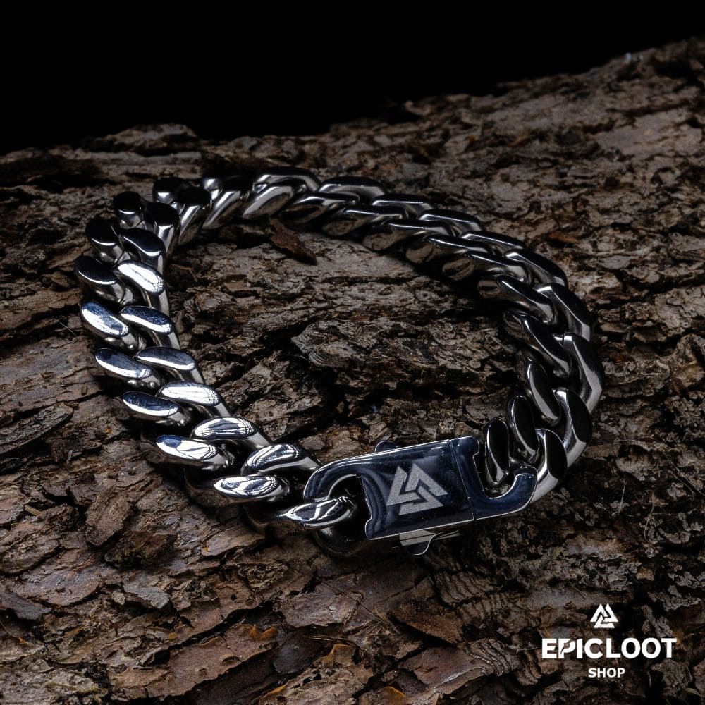 Warriors Symbol Valknut Viking Bracelet
