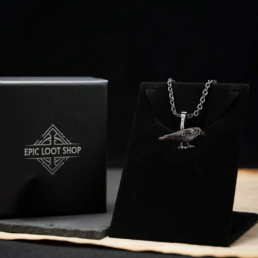 Wisdom of the Raven Pendant