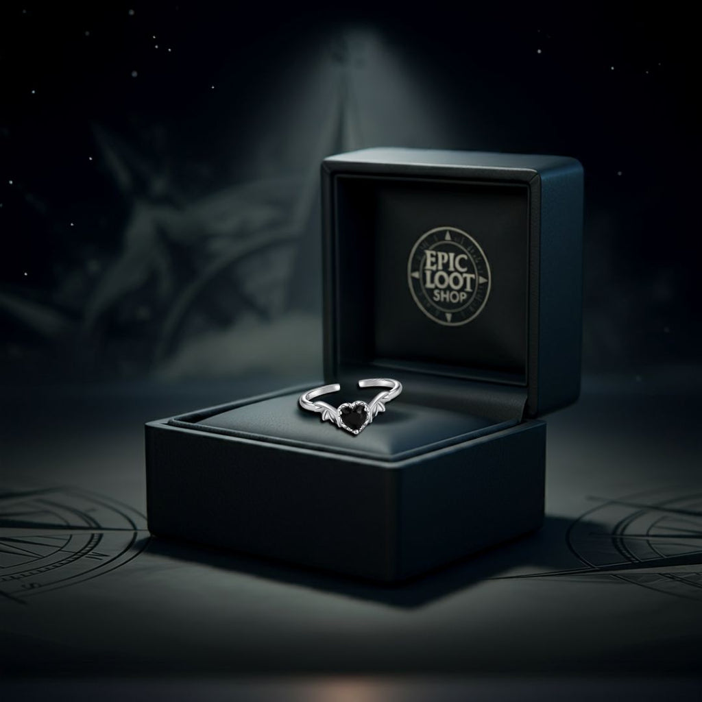 Raven’s Embrace - Norse Women's Ring - Close-up | Epic Loot Shop