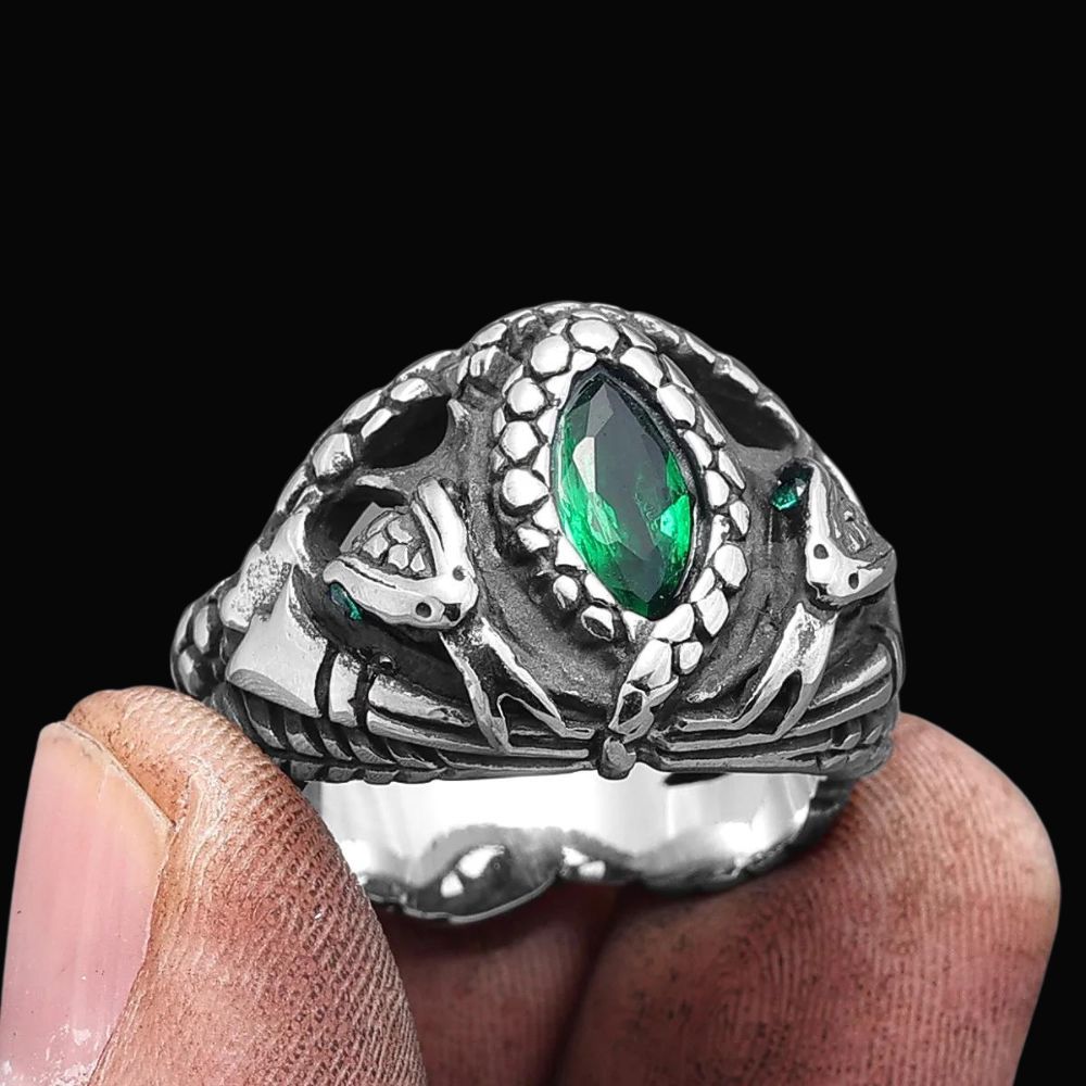 Guardian of the Midgard Serpent: Jörmungandr Ring