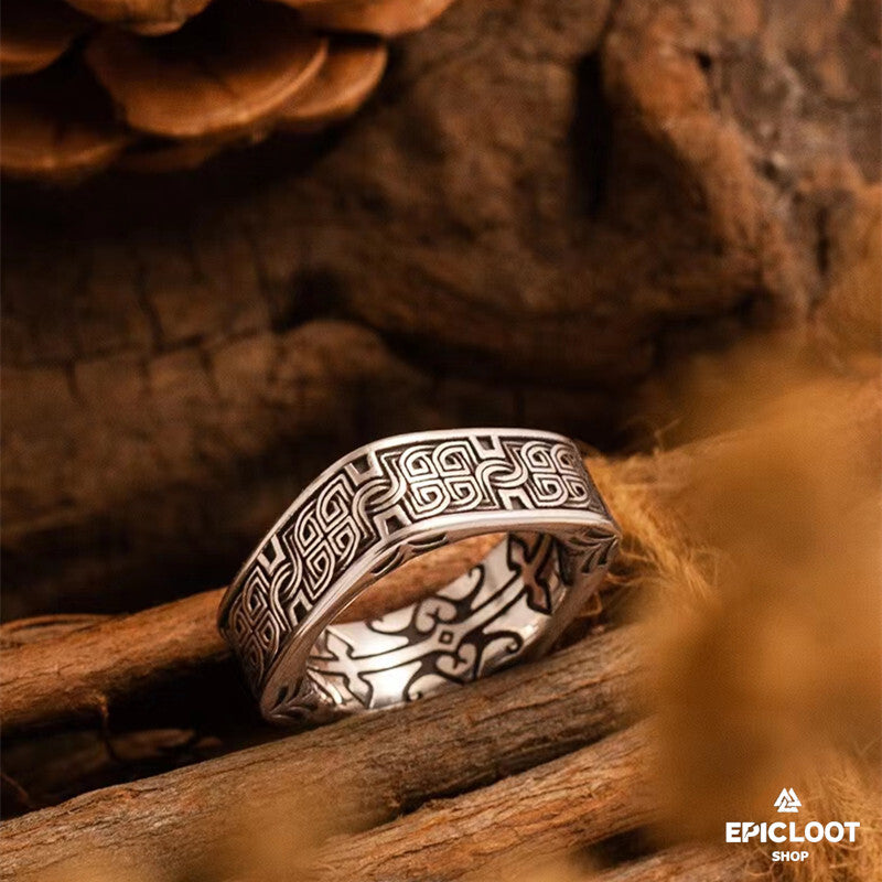 Celtic Knot Ring Eternal Weave