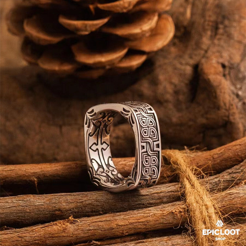 Celtic Knot Ring Eternal Weave