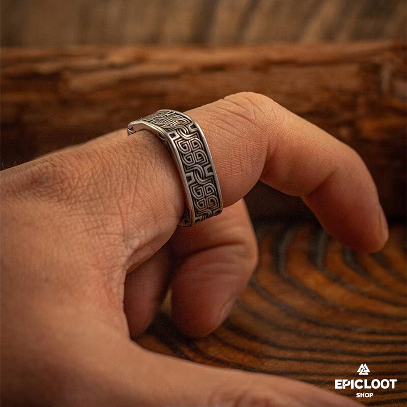 Celtic Knot Ring Eternal Weave
