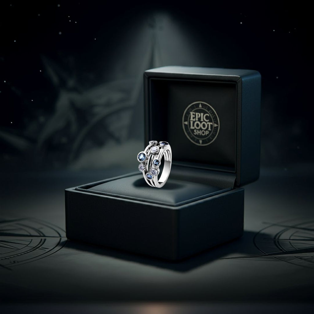 The Nine Realms - Norse Women's Ring - Side Profile | Epic Loot Shop