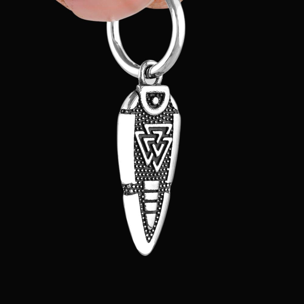 Gungnir Spearhead Viking Earrings