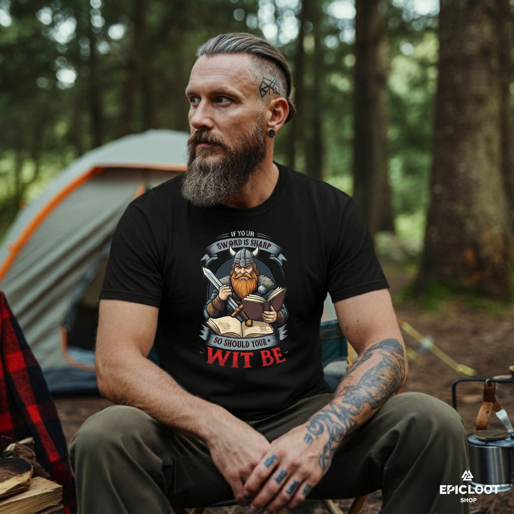 If Your Sword Is Sharp, So Should Your Wit Be