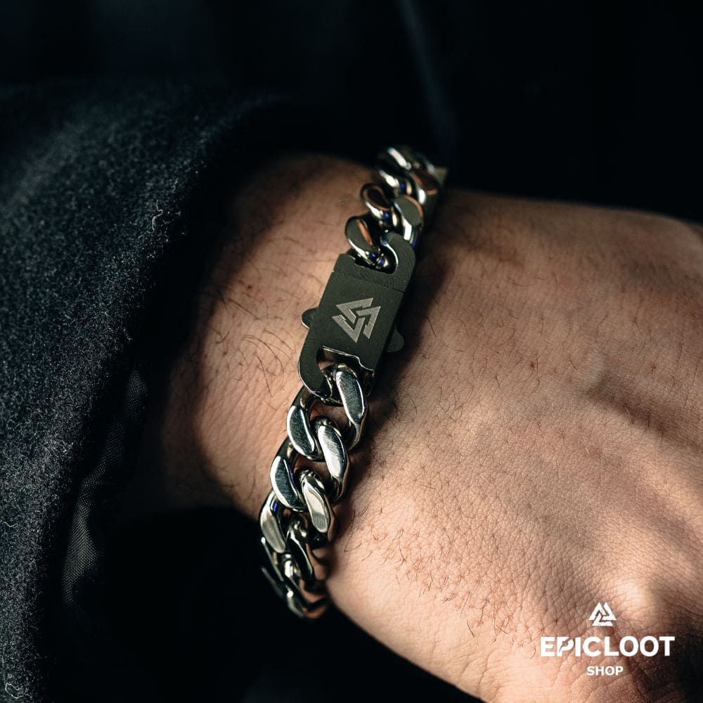 Warriors Symbol Valknut Viking Bracelet