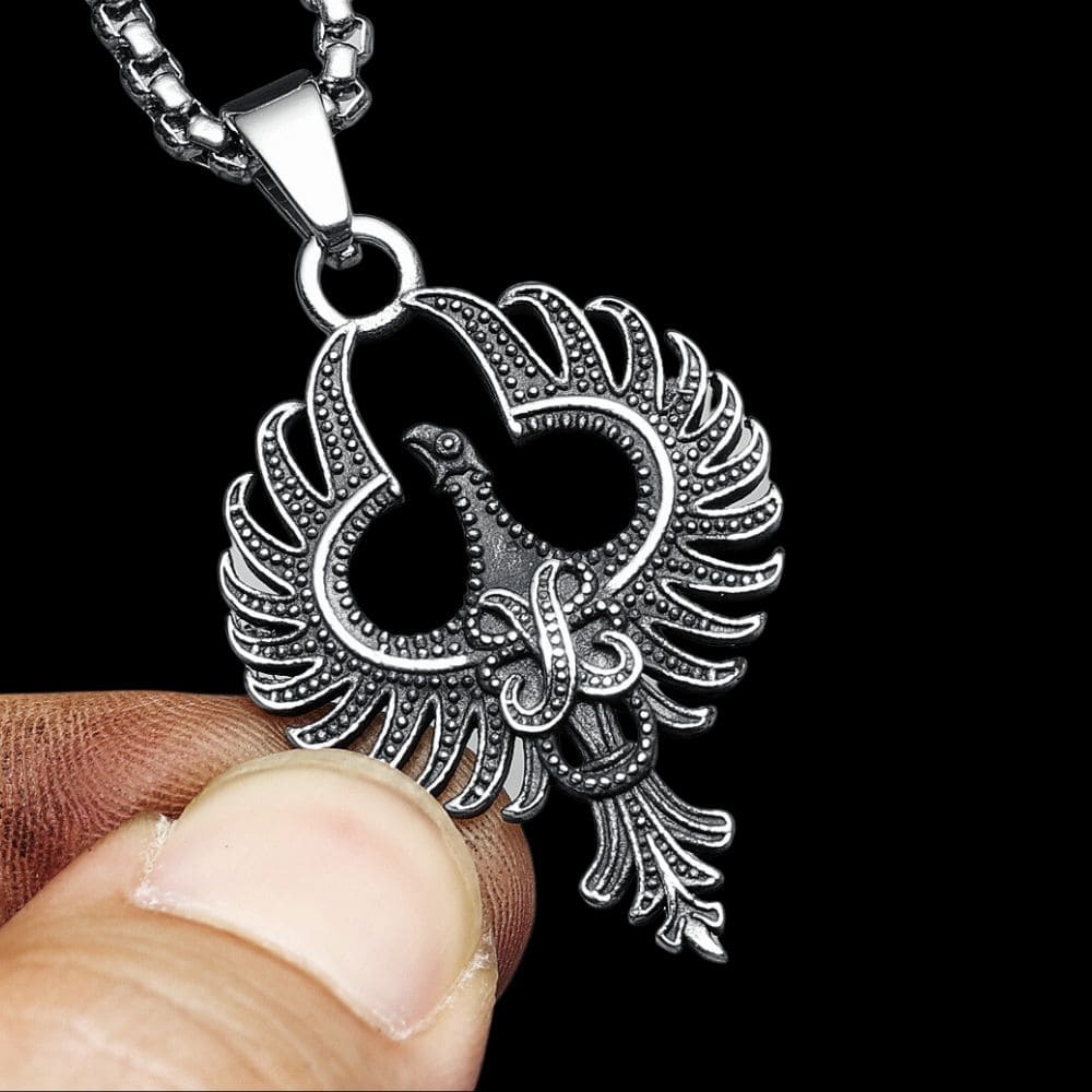 Ornate Phoenix Pendant