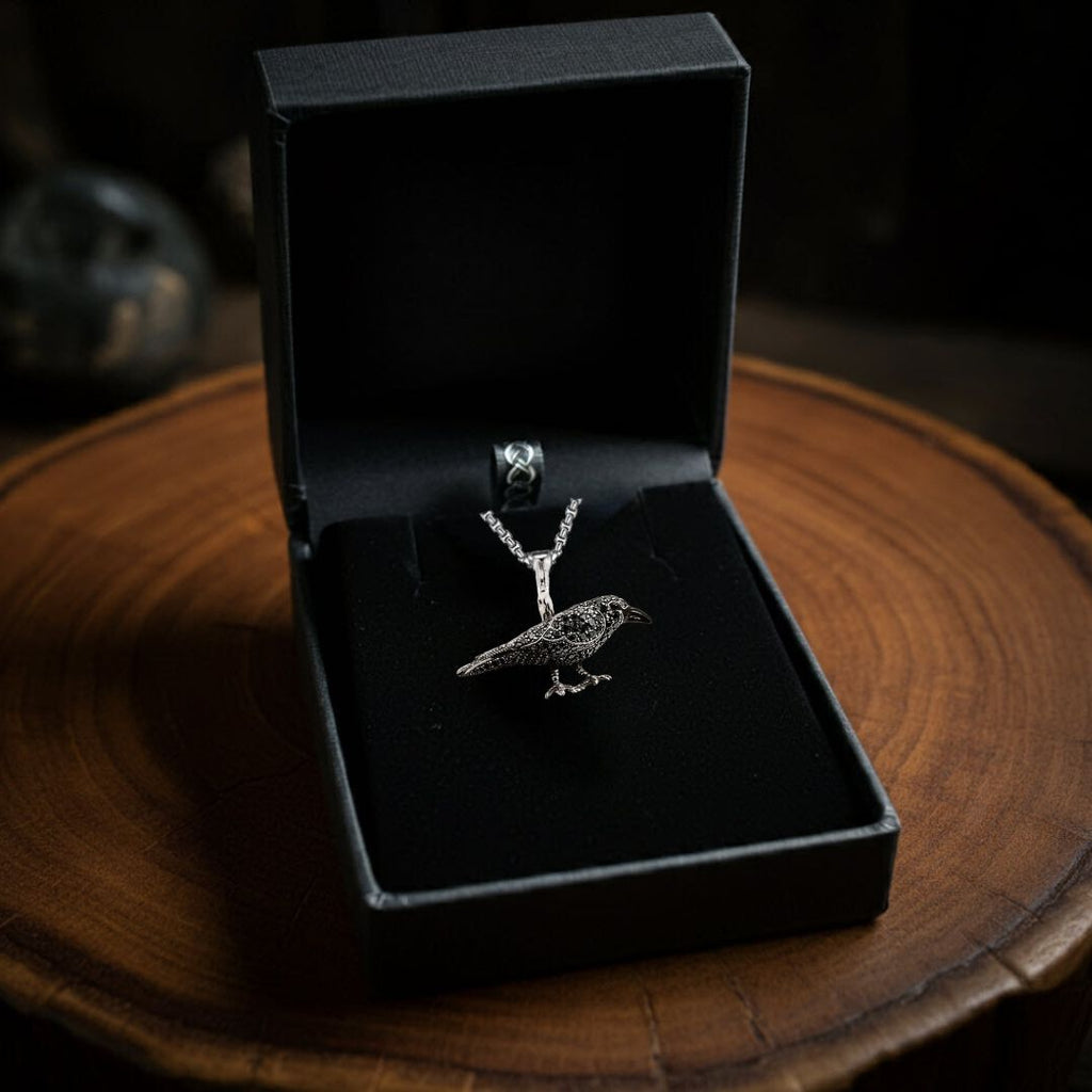 Wisdom of the Raven Pendant