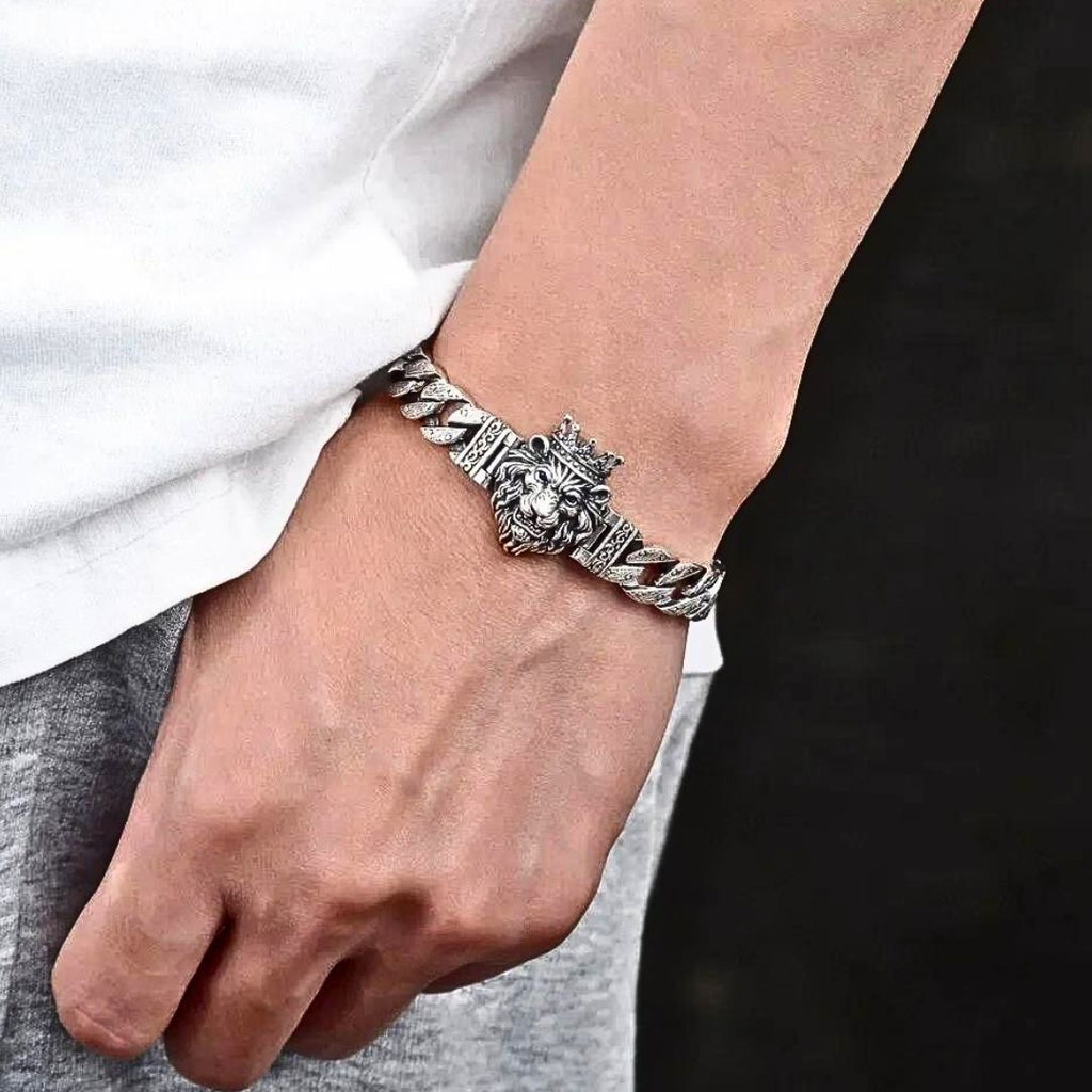 Vintage Dominant Lion Bracelet