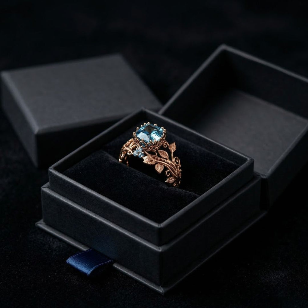 Thorned Eden Ring - Norse Women's Ring - Side Profile | Epic Loot Shop