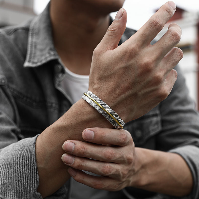 Feathered Bracelet | Symbol of Foresight and Wisdom