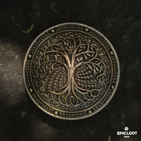 Handcrafted Yggdrasil Tree Viking Jewelry Box