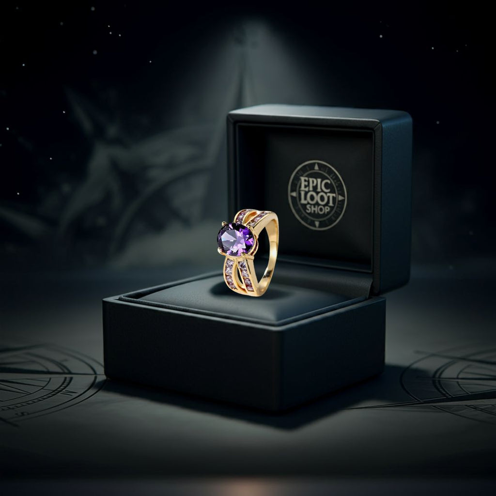Astrid’s Glory - Norse Women's Ring - Side Profile | Epic Loot Shop