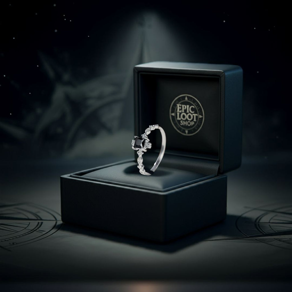 Raven’s Promise - Norse Women's Ring - Side Profile | Epic Loot Shop