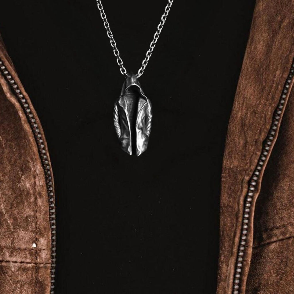 Stealthy Assassin Stainless Steel Pendant - Viking Necklace - Authentic Design View | Epic Loot Shop