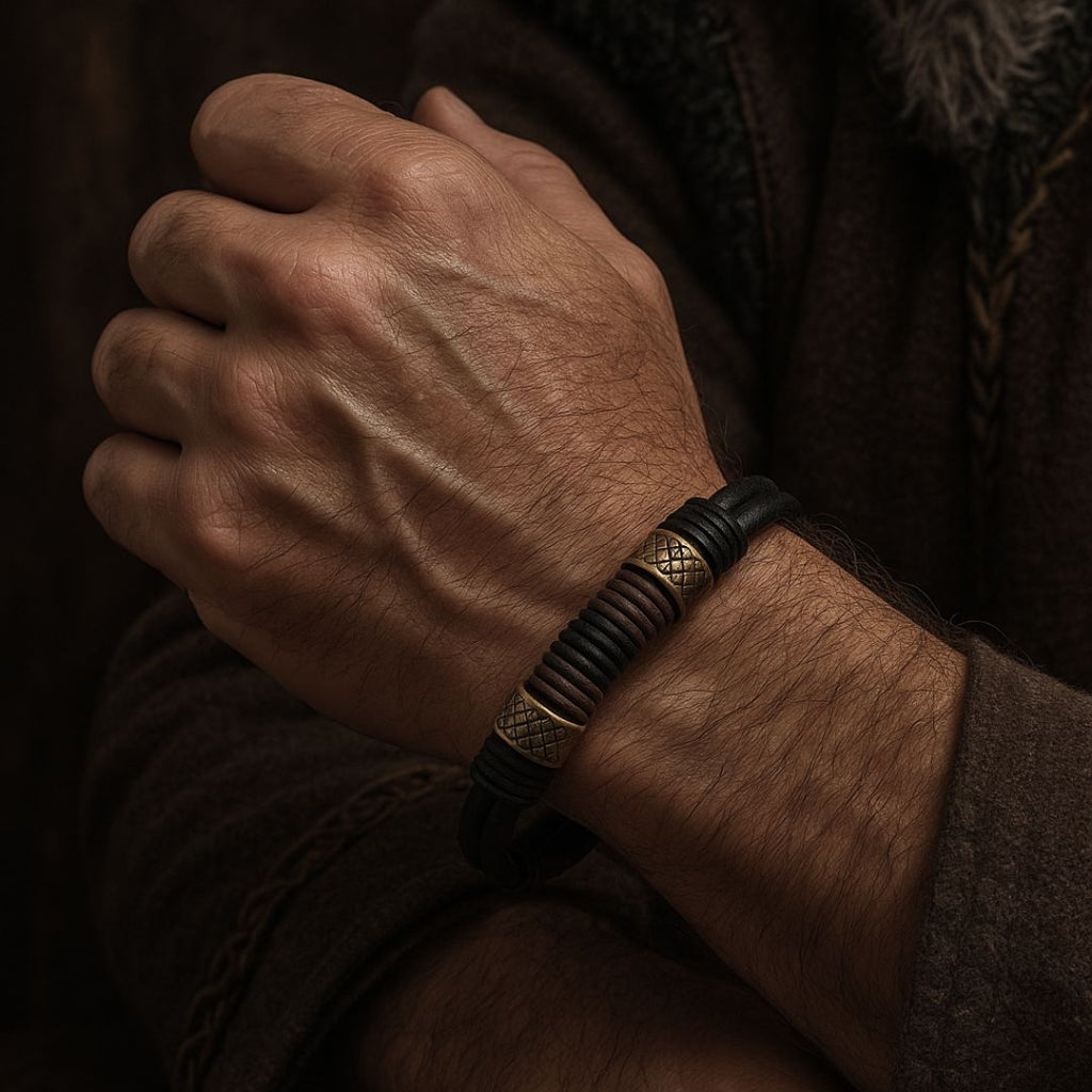 Ironbind Voyager Bracelet - Viking Bracelet - Authentic Design View | Epic Loot Shop