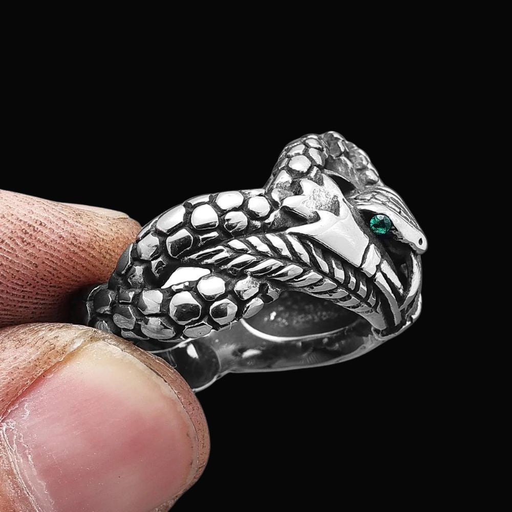 Guardian of the Midgard Serpent: Jörmungandr Ring
