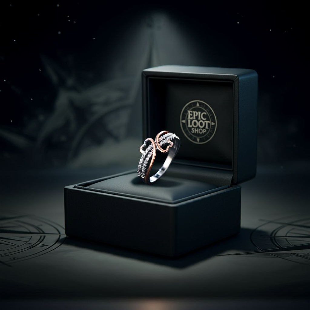 The Promise of Eir - Norse Women's Ring - Side Profile | Epic Loot Shop